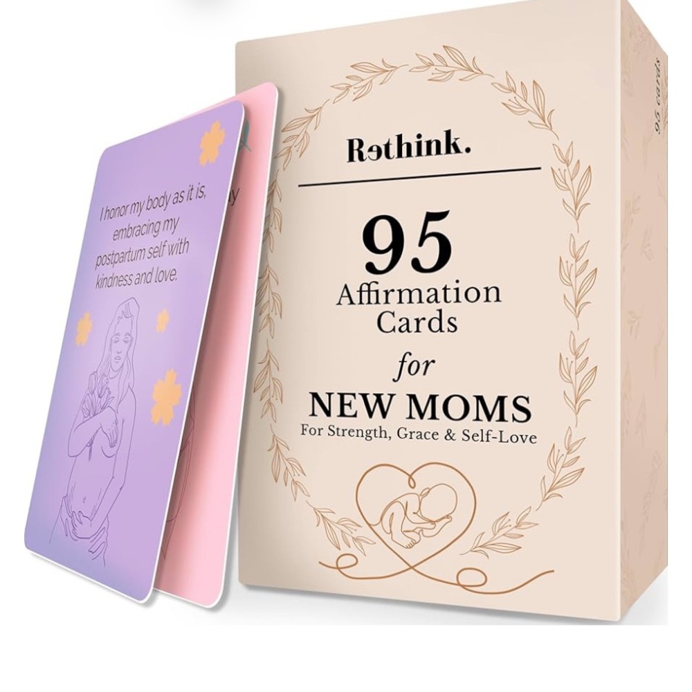 Rethink 95 Affirmation Cards for New Moms NIB